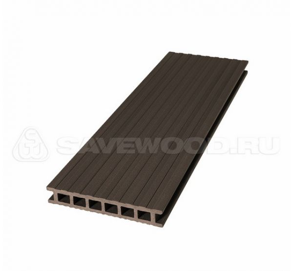 Террасная доска SW Quercus Темно-коричневый от производителя Savewood по цене 800 р Террасная доска SW Quercus Темно-коричневый от производителя Savewood по цене 800 р