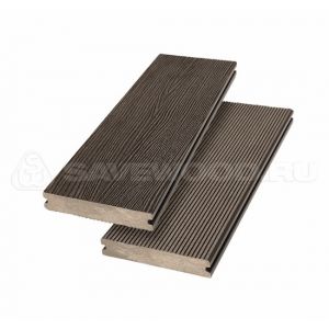 Террасная доска SW Abies (R) Темно-коричневый от производителя Savewood по цене 1 198 р Террасная доска SW Abies (R) Темно-коричневый от производителя Savewood по цене 1 198 р