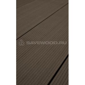 Террасная доска SW Salix Темно-коричневый от производителя  Savewood по цене 509 р
