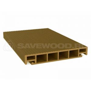 Террасная доска SW Salix Тик от производителя Savewood по цене 509 р Террасная доска SW Salix Тик от производителя Savewood по цене 509 р