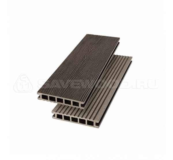 Террасная доска SW Ornus (R) Темно-коричневый от производителя  Savewood по цене 610 р