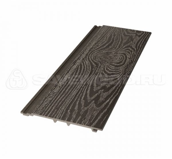 Cайдинг из ДПК SW Cedrus (T) Тангенциальный распил Темно-коричневый от производителя  Savewood по цене 343 р