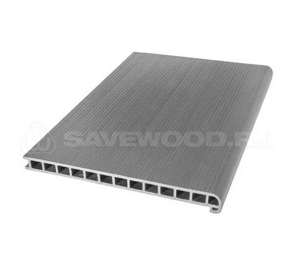 Профиль ДПК для ступеней и лестниц SW Radix Пепельный от производителя Savewood по цене 2 880 р Профиль ДПК для ступеней и лестниц SW Radix Пепельный от производителя Savewood по цене 2 880 р