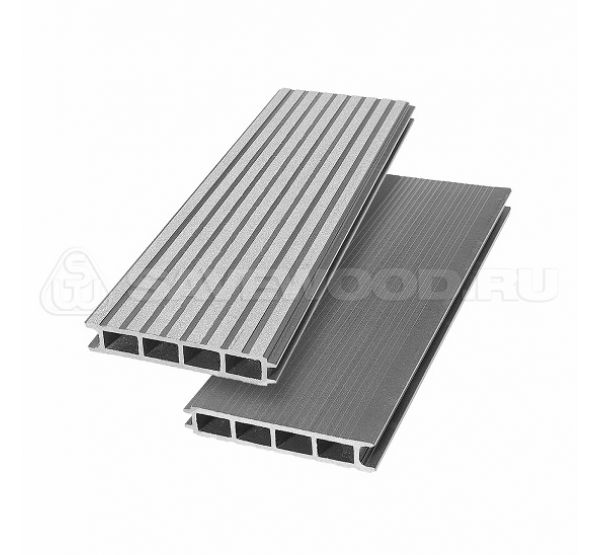 Террасная доска SW Ulmus (S) Пепельный от производителя Savewood по цене 510 р Террасная доска SW Ulmus (S) Пепельный от производителя Savewood по цене 510 р