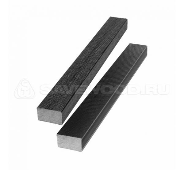 Брус лавочный ДПК полнотелый Чёрный от производителя Savewood по цене 670 р Брус лавочный ДПК полнотелый Чёрный от производителя Savewood по цене 670 р