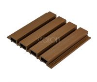 Фасадная доска из ДПК co-extrusion Lightbrown Фасадная доска из ДПК co-extrusion Lightbrown