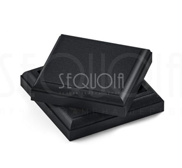 Комплект крышка/юбка для столба BLACK от производителя Sequoia по цене 1 144 р Комплект крышка/юбка для столба BLACK от производителя Sequoia по цене 1 144 р