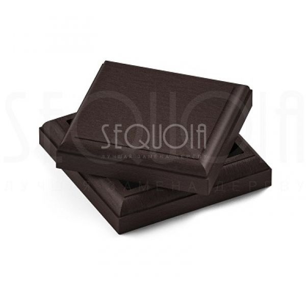 Комплект крышка/юбка для столба BROWN от производителя  Sequoia по цене 1 144 р