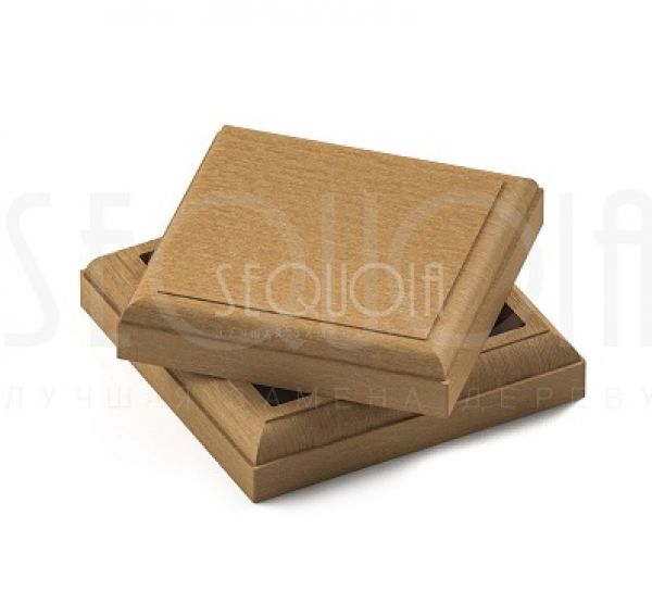 Комплект крышка/юбка для столба NATURE от производителя Sequoia по цене 1 144 р Комплект крышка/юбка для столба NATURE от производителя Sequoia по цене 1 144 р