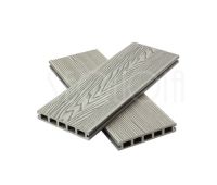 Террасная доска 3D Dual WOOD GRAY (серый) Террасная доска 3D Dual WOOD GRAY (серый)