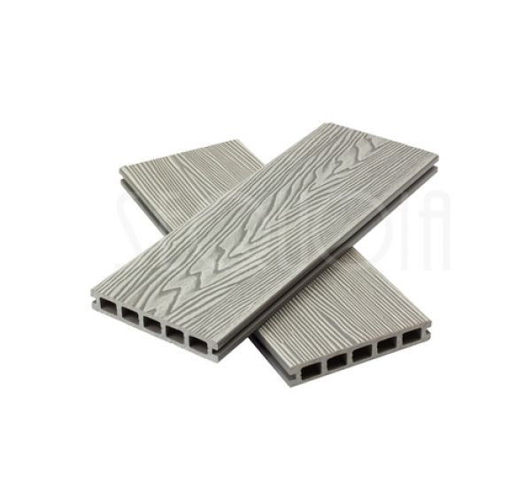 Террасная доска 3D Dual WOOD GRAY (серый) от производителя Sequoia по цене 2 052 р Террасная доска 3D Dual WOOD GRAY (серый) от производителя Sequoia по цене 2 052 р