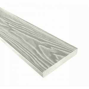 Террасная доска Смарт 3D Полнотелая без паза Дуб беленый от производителя  Terrapol по цене 1 264 р