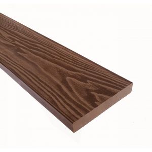 Террасная доска Смарт 3D Полнотелая без паза Орех Милано от производителя  Terrapol по цене 1 149 р