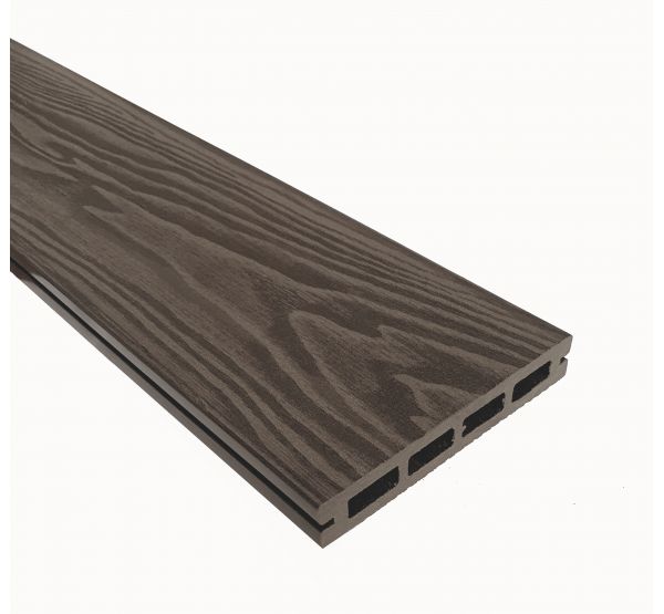 Террасная доска Смарт 3D Пустотелая с пазом Тик Киото от производителя Terrapol по цене 673 р Террасная доска Смарт 3D Пустотелая с пазом Тик Киото от производителя Terrapol по цене 673 р