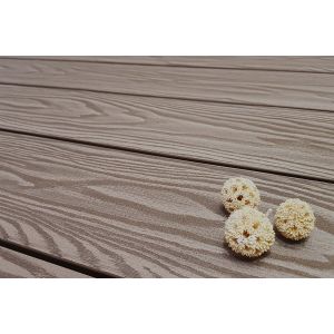 Террасная доска Смарт 3D Полнотелая с пазом Тик Киото от производителя  Terrapol по цене 1 045 р