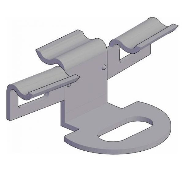 Кляймер промежуточный для алюмин. лаги (упак/100 шт) от производителя OutDoor по цене 2 400 р Кляймер промежуточный для алюмин. лаги (упак/100 шт) от производителя OutDoor по цене 2 400 р