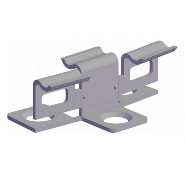 Кляймер промежуточный для каркаса из металлопрофиля и лаги ДПК (упак/100 шт) от производителя OutDoor по цене 2 400 р Кляймер промежуточный для каркаса из металлопрофиля и лаги ДПК (упак/100 шт) от производителя OutDoor по цене 2 400 р