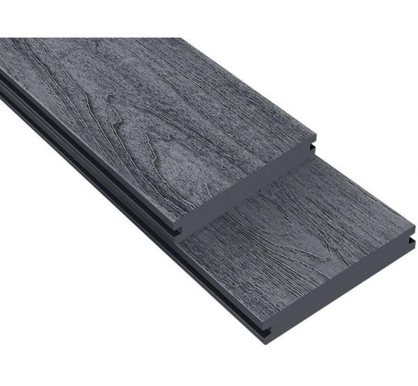 Террасная доска ДПК 3D Nevada/California Чёрная (полнотелая) от производителя OutDoor по цене 1 226 р Террасная доска ДПК 3D Nevada/California Чёрная (полнотелая) от производителя OutDoor по цене 1 226 р