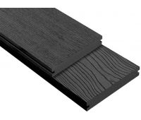 Террасная доска ДПК 3D Storm/Ocean Чёрная (полнотелая) Террасная доска ДПК 3D Storm/Ocean Чёрная (полнотелая)
