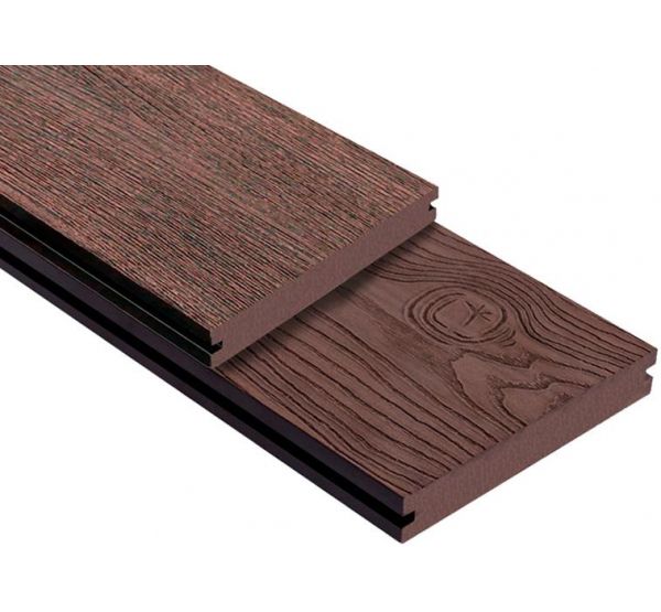 Террасная доска ДПК 3D Storm/Ocean Коричневая микс (полнотелая) от производителя OutDoor по цене 1 092 р Террасная доска ДПК 3D Storm/Ocean Коричневая микс (полнотелая) от производителя OutDoor по цене 1 092 р