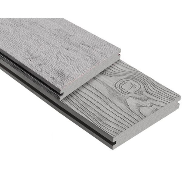 Террасная доска ДПК 3D Storm/Ocean Серая микс (полнотелая) от производителя OutDoor по цене 1 092 р Террасная доска ДПК 3D Storm/Ocean Серая микс (полнотелая) от производителя OutDoor по цене 1 092 р