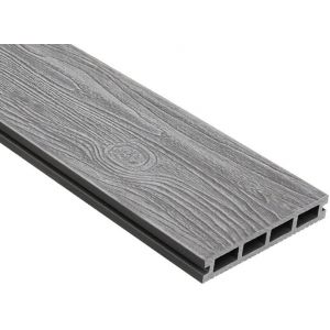 Террасная доска ДПК 3D California/Вельвет Серая от производителя OutDoor по цене 826 р Террасная доска ДПК 3D California/Вельвет Серая от производителя OutDoor по цене 826 р