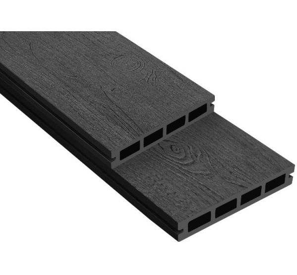 Террасная доска ДПК 3D Nevada/California Чёрная от производителя OutDoor по цене 826 р Террасная доска ДПК 3D Nevada/California Чёрная от производителя OutDoor по цене 826 р