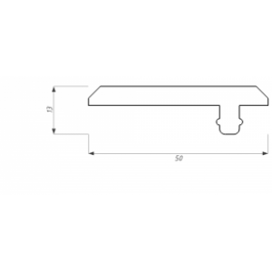 Т-планка Select от производителя Woodvex по цене 450 р Т-планка Select от производителя Woodvex по цене 450 р