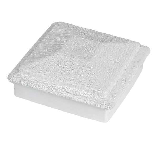 Крышка верхняя 125х125 Extrusion Белый от производителя Woodvex по цене 490 р Крышка верхняя 125х125 Extrusion Белый от производителя Woodvex по цене 490 р