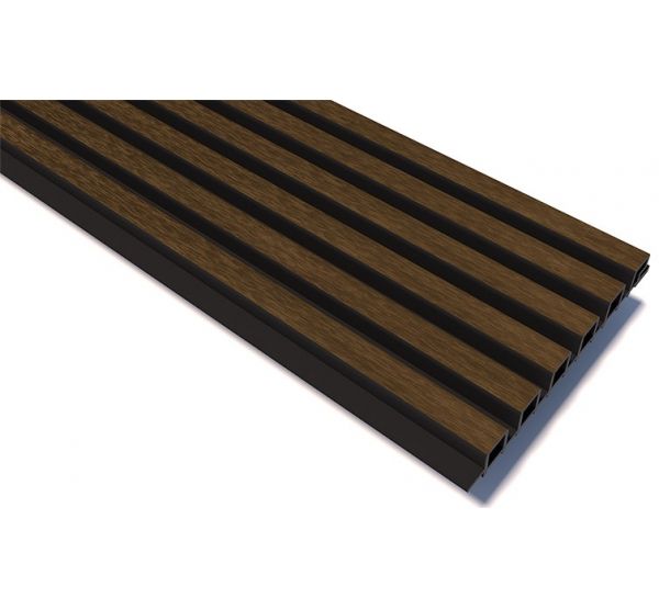 Реечные панели Lines Ultra Latte от производителя  Woodvex по цене 1 071 р