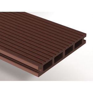 Террасная доска ДПК Select 146х22 мм Темно-коричневый от производителя Woodvex по цене 680 р Террасная доска ДПК Select 146х22 мм Темно-коричневый от производителя Woodvex по цене 680 р