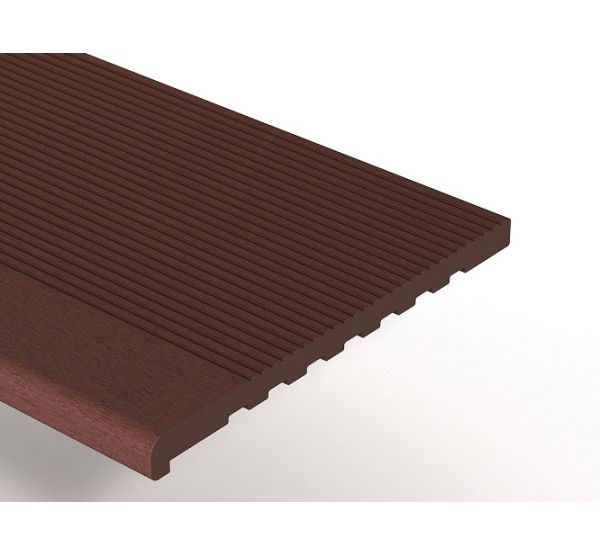 Ступени Select 350х22 мм Темно-коричневый от производителя  Woodvex по цене 3 050 р