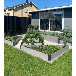 Доска из ДПК для грядок NauticPrime, 25х150х2950мм Серый от производителя NanoWood по цене 600 р Доска из ДПК для грядок NauticPrime, 25х150х2950мм Серый от производителя NanoWood по цене 600 р