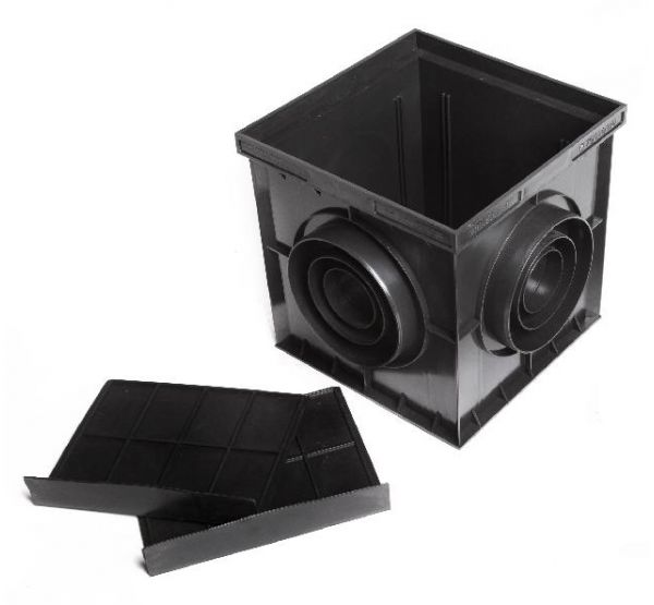 Дождеприемник пластиковый 200х200 в сборе (без решетки) от производителя Аквасток по цене 470 р Дождеприемник пластиковый 200х200 в сборе (без решетки) от производителя Аквасток по цене 470 р