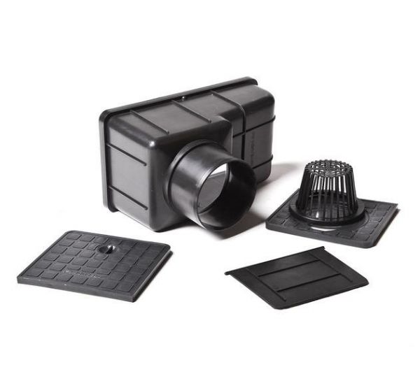 Ливнеприемник кровельный с вертикальным патрубком Чёрный от производителя Аквасток по цене 495 р Ливнеприемник кровельный с вертикальным патрубком Чёрный от производителя Аквасток по цене 495 р