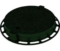 Люк пластиковый легкий малый Чёрный Люк пластиковый легкий малый Чёрный