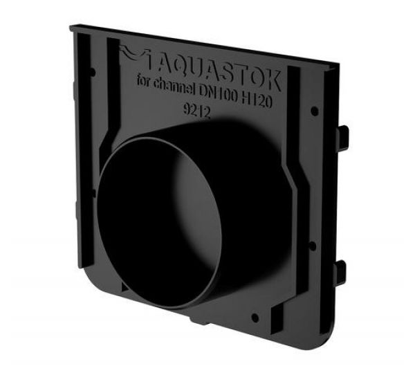 Заглушка торцевая пластиковая для DN100 H120-H180 от производителя Аквасток по цене 150 р Заглушка торцевая пластиковая для DN100 H120-H180 от производителя Аквасток по цене 150 р