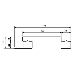 Планка наборная (наличник) 3.0 Белая от производителя Grand Line по цене 1 060 р Планка наборная (наличник) 3.0 Белая от производителя Grand Line по цене 1 060 р