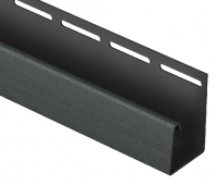 J-профиль фасадный 30 мм Графитовый J-профиль фасадный 30 мм Графитовый