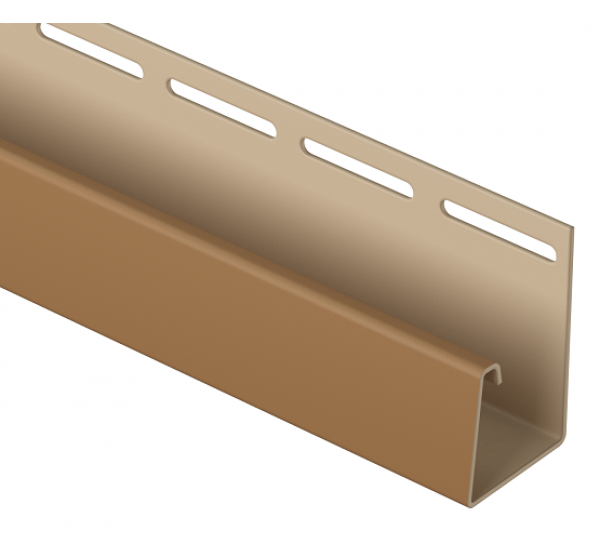 J-профиль фасадный 30 мм Каштановый от производителя Docke по цене 500 р J-профиль фасадный 30 мм Каштановый от производителя Docke по цене 500 р