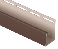 J-профиль фасадный 30 мм Табачный J-профиль фасадный 30 мм Табачный