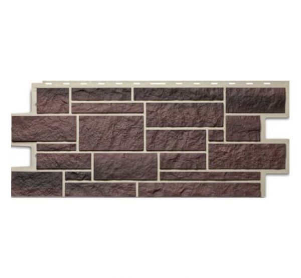 Цокольный сайдинг коллекция Камень - Оникс 700 от производителя Tecos по цене 530 р Цокольный сайдинг коллекция Камень - Оникс 700 от производителя Tecos по цене 530 р