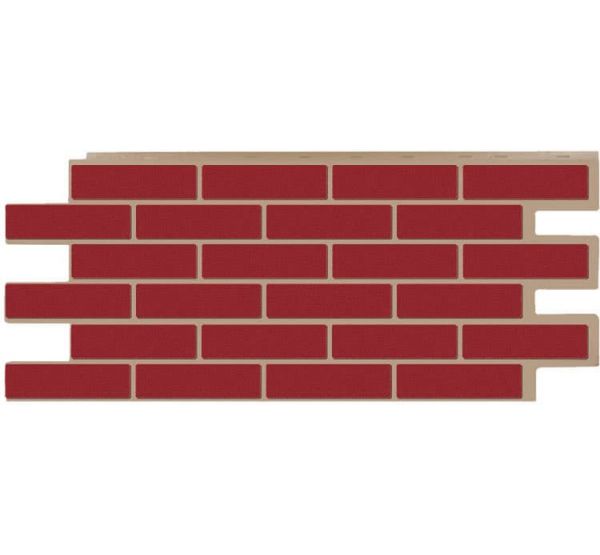 Фасадные панели СЕРИЯ кирпич Модерн - Красный от производителя Т-сайдинг по цене 580 р Фасадные панели СЕРИЯ кирпич Модерн - Красный от производителя Т-сайдинг по цене 580 р
