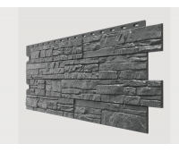 Фасадные панели (цокольный сайдинг) , Stein (песчаник), Антрацит Фасадные панели (цокольный сайдинг) , Stein (песчаник), Антрацит