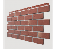 Фасадные панели (цокольный сайдинг) , Berg (кирпич), Рубиновый Фасадные панели (цокольный сайдинг) , Berg (кирпич), Рубиновый