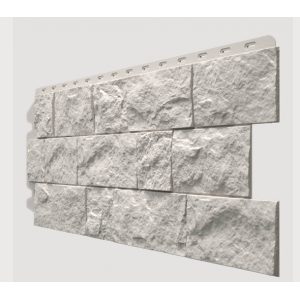 Фасадные панели (цокольный сайдинг) , Fels (скала), Арктик от производителя Docke по цене 690 р Фасадные панели (цокольный сайдинг) , Fels (скала), Арктик от производителя Docke по цене 690 р