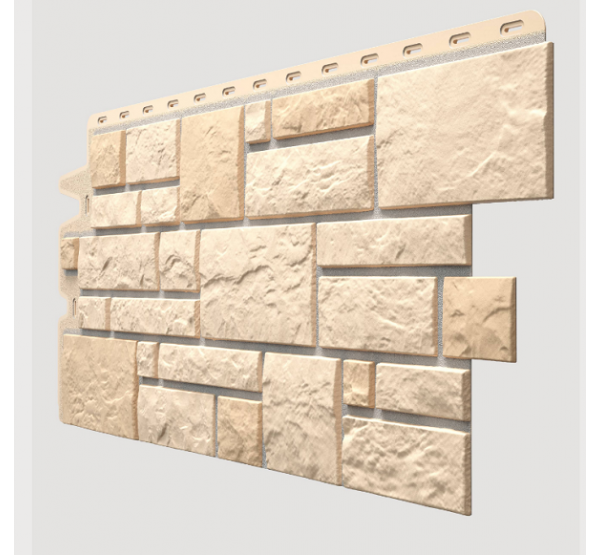 Фасадные панели (цокольный сайдинг) , Burg (камень), Wheatenburg Пшеничный от производителя  Docke по цене 633 р