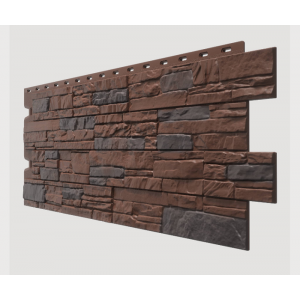 Фасадные панели (цокольный сайдинг) , Stein (песчаник), Dunkelstein Tемный орех от производителя Docke по цене 625 р Фасадные панели (цокольный сайдинг) , Stein (песчаник), Dunkelstein Tемный орех от производителя Docke по цене 625 р