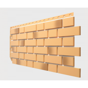 Фасадные панели Flemish (гладкий кирпич) Желтый жженый от производителя Docke по цене 609 р Фасадные панели Flemish (гладкий кирпич) Желтый жженый от производителя Docke по цене 609 р