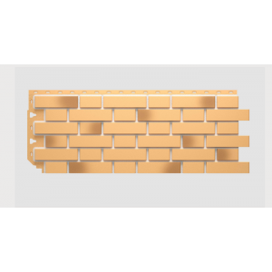 Фасадные панели Flemish (гладкий кирпич) Желтый жженый от производителя Docke по цене 609 р Фасадные панели Flemish (гладкий кирпич) Желтый жженый от производителя Docke по цене 609 р